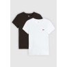 Pack de t-shirt noir et blanc