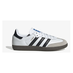 chaussures samba noire et blanche