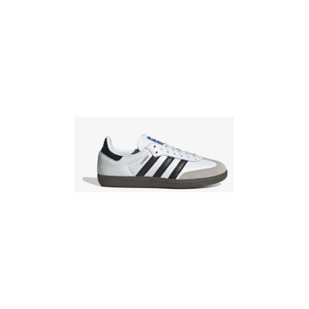 chaussures samba noire et blanche