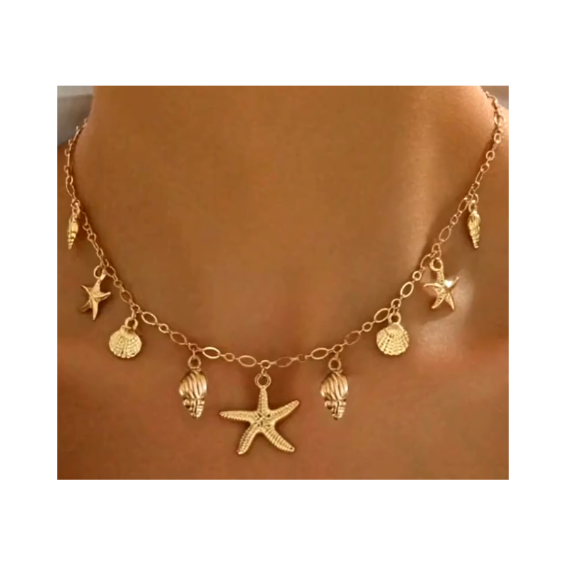 Collier à breloques été