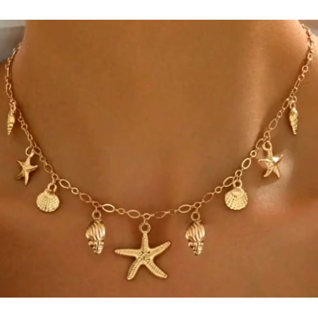 Collier à breloques été